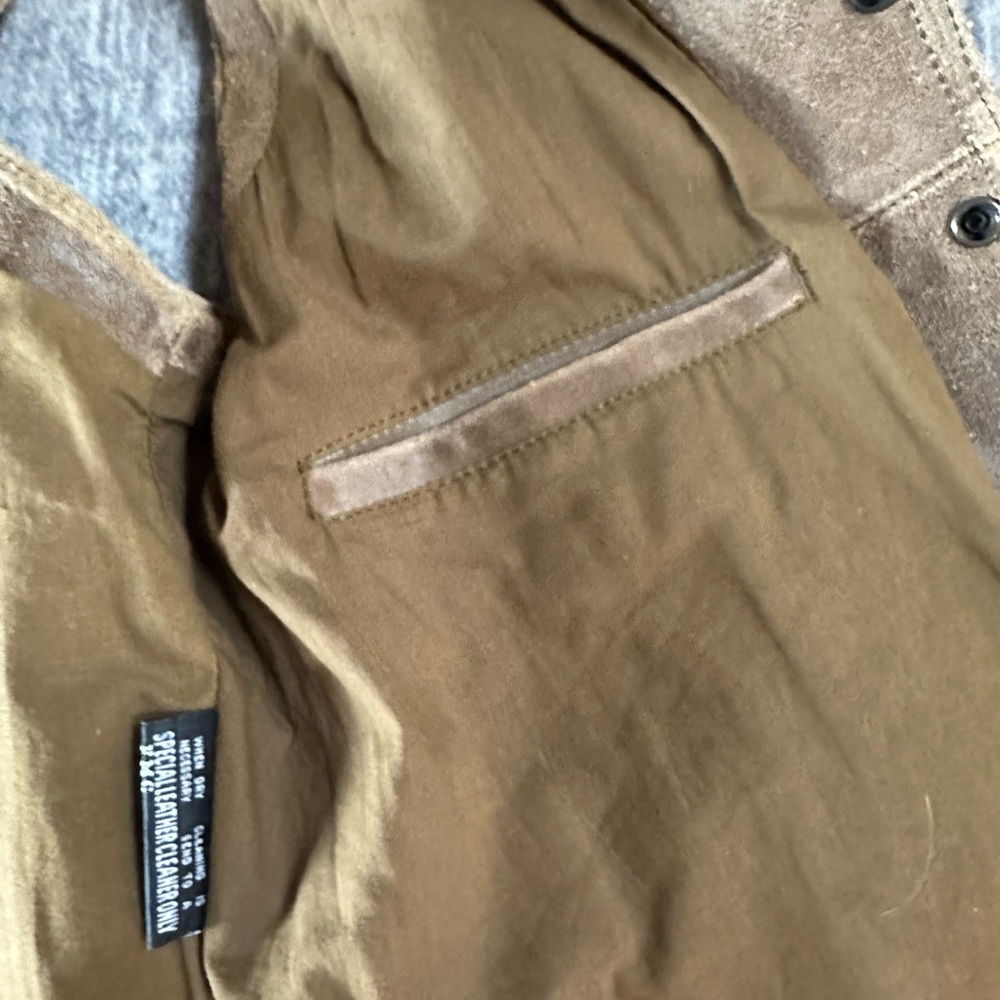 Vintage Men’s First Genuine Leather Vest - Picture 8 of 9
